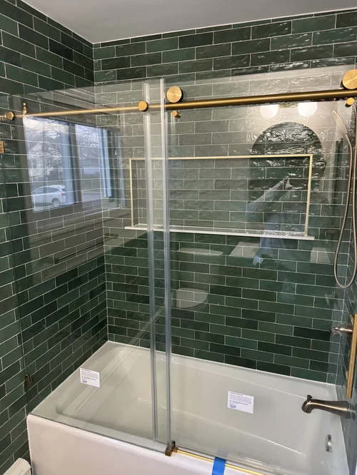 Hall Bath with Cast Iron Tub in Hatfield, PA, photo 3