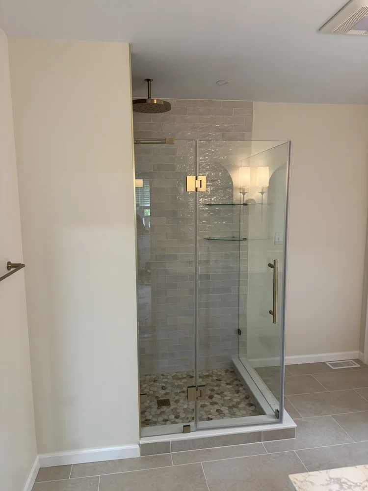 Hallway Bath Turned Primary Bathroom in Blue Bell, PA, photo 4