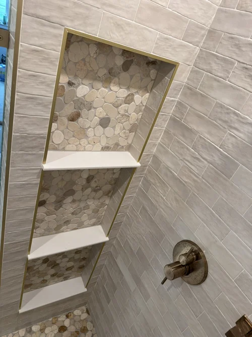 Hallway Bath Turned Primary Bathroom in Blue Bell, PA, photo 8