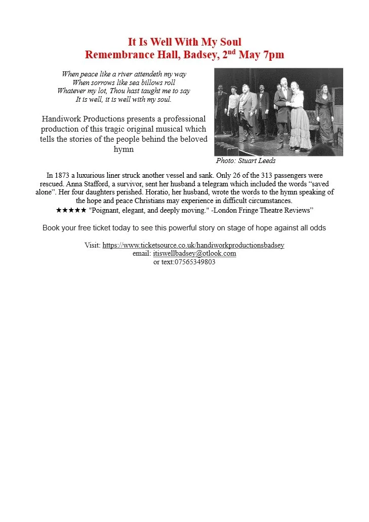 Is It all Well with my Soul