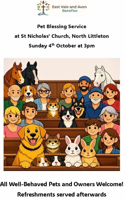 Pet Blessing Service at North Littleton Church