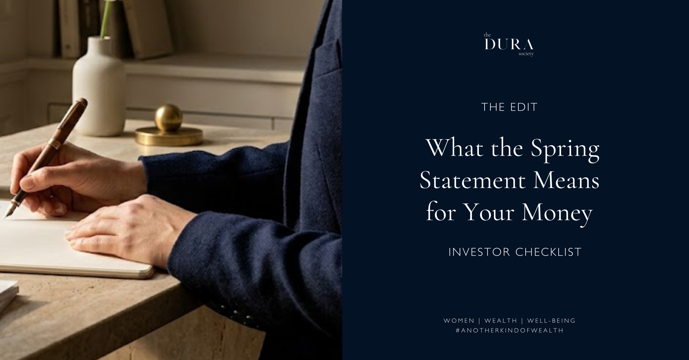 Investor checklist | What the Spring Statement Means for Your Money