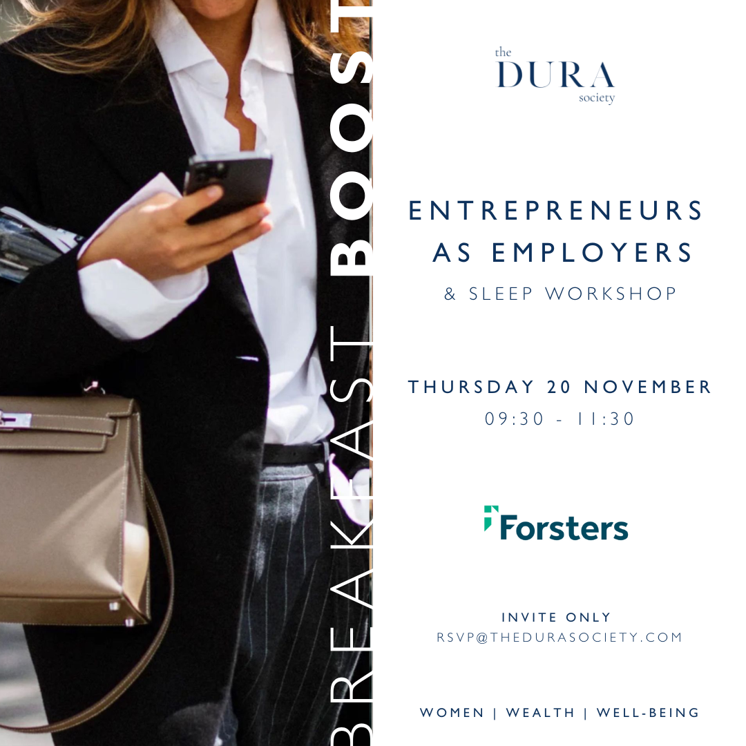 BREAKFAST BOOSTS | Entrepreneurs  as Employers | 20th November