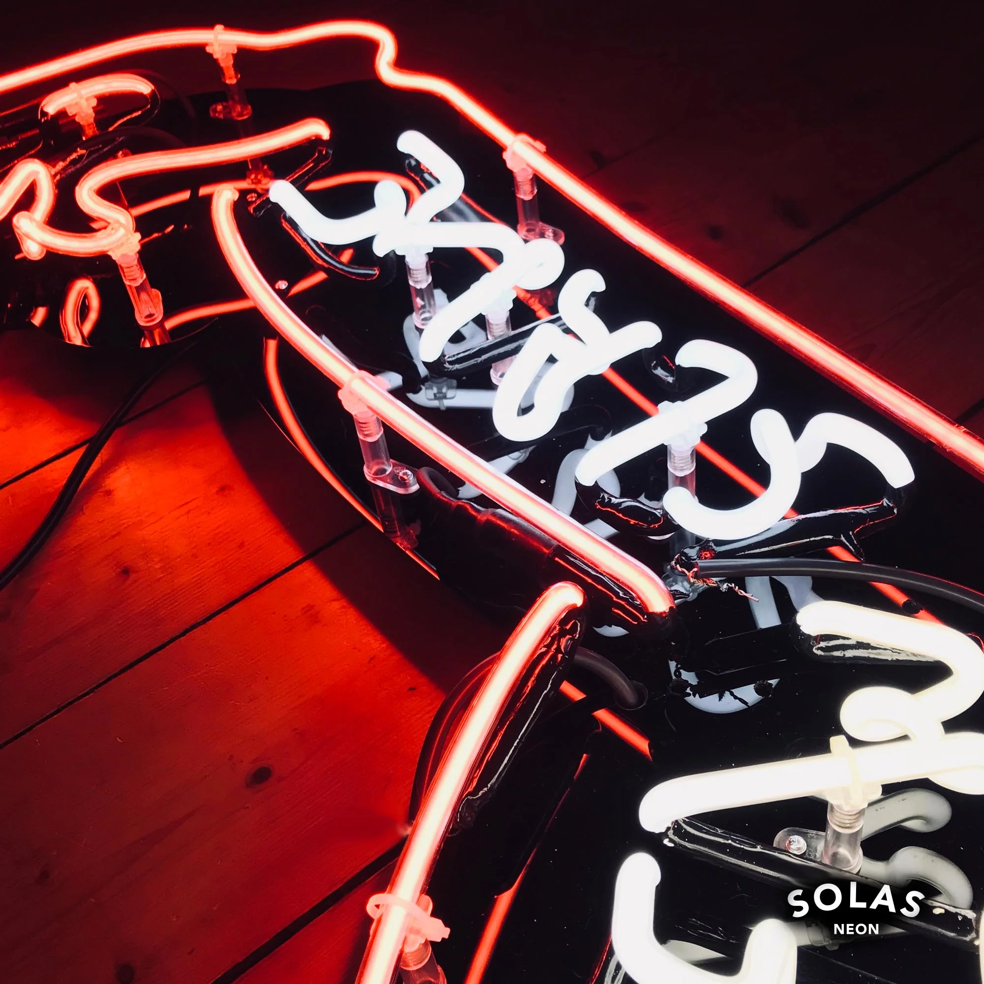 Custom made neon in Edinburgh