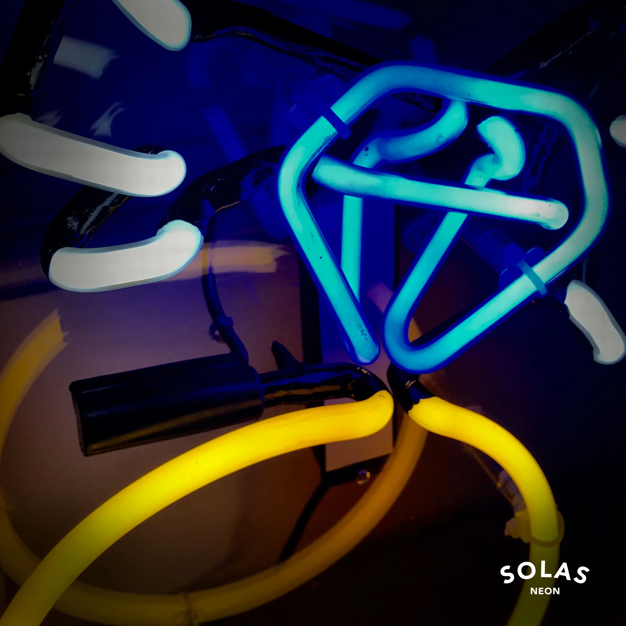 Workshop neon signs
