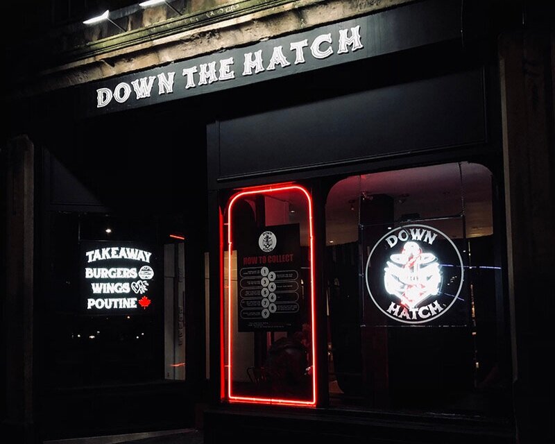 Shopfront signage Edinburgh