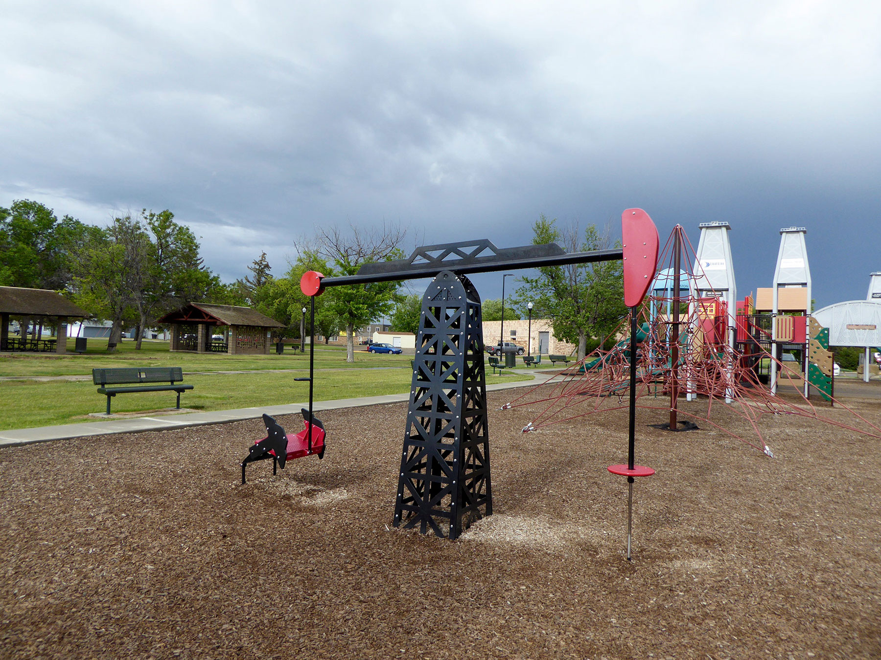  Oil-themed playground. Williston, ND 