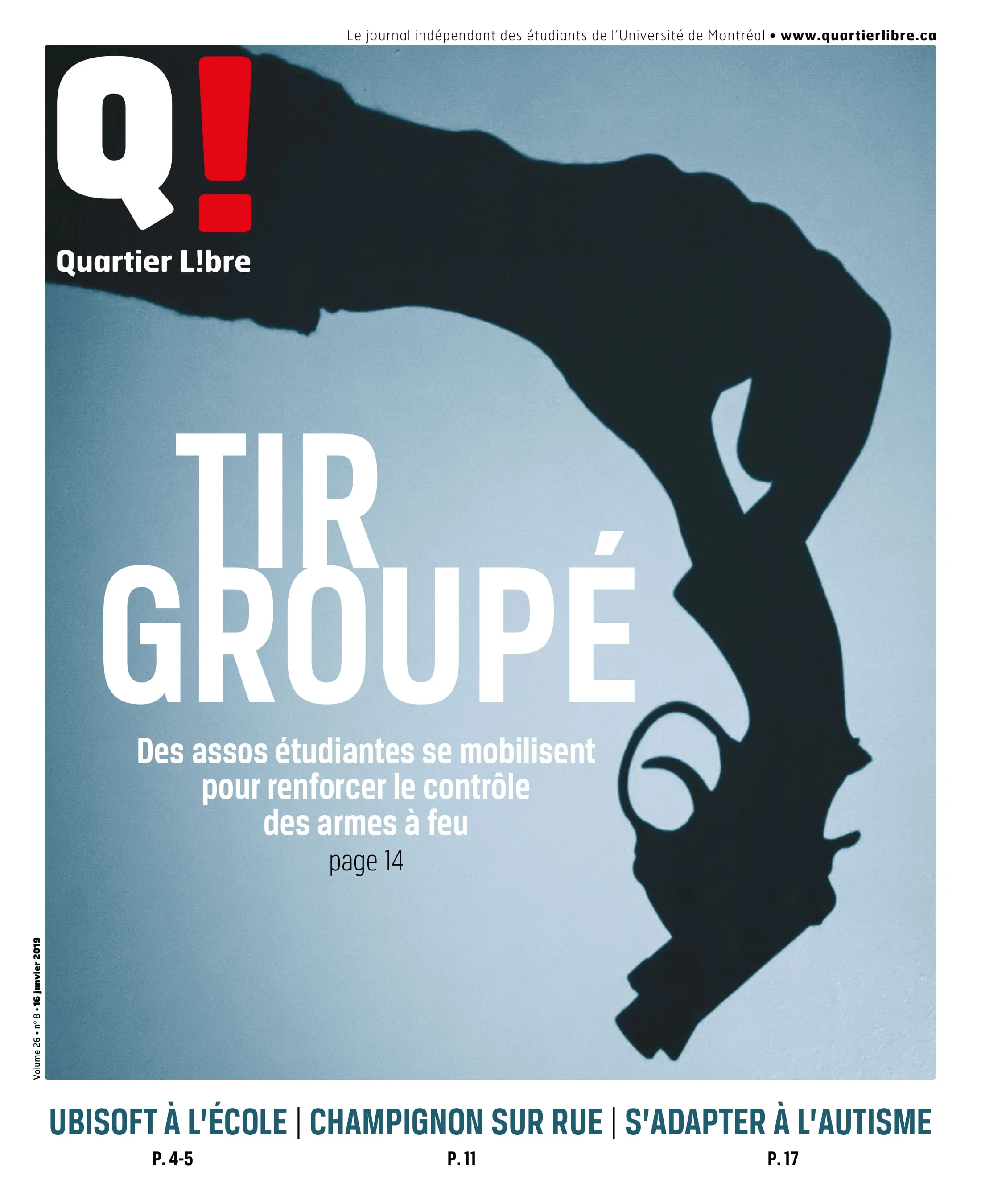 Tir groupé: des assos étudiantes se mobilisent pour renfoncer le contrôle des armes à feu