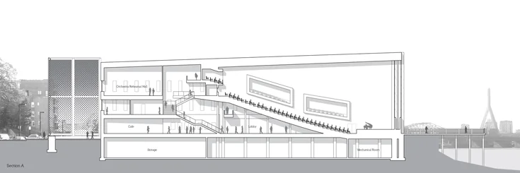 concert hall section