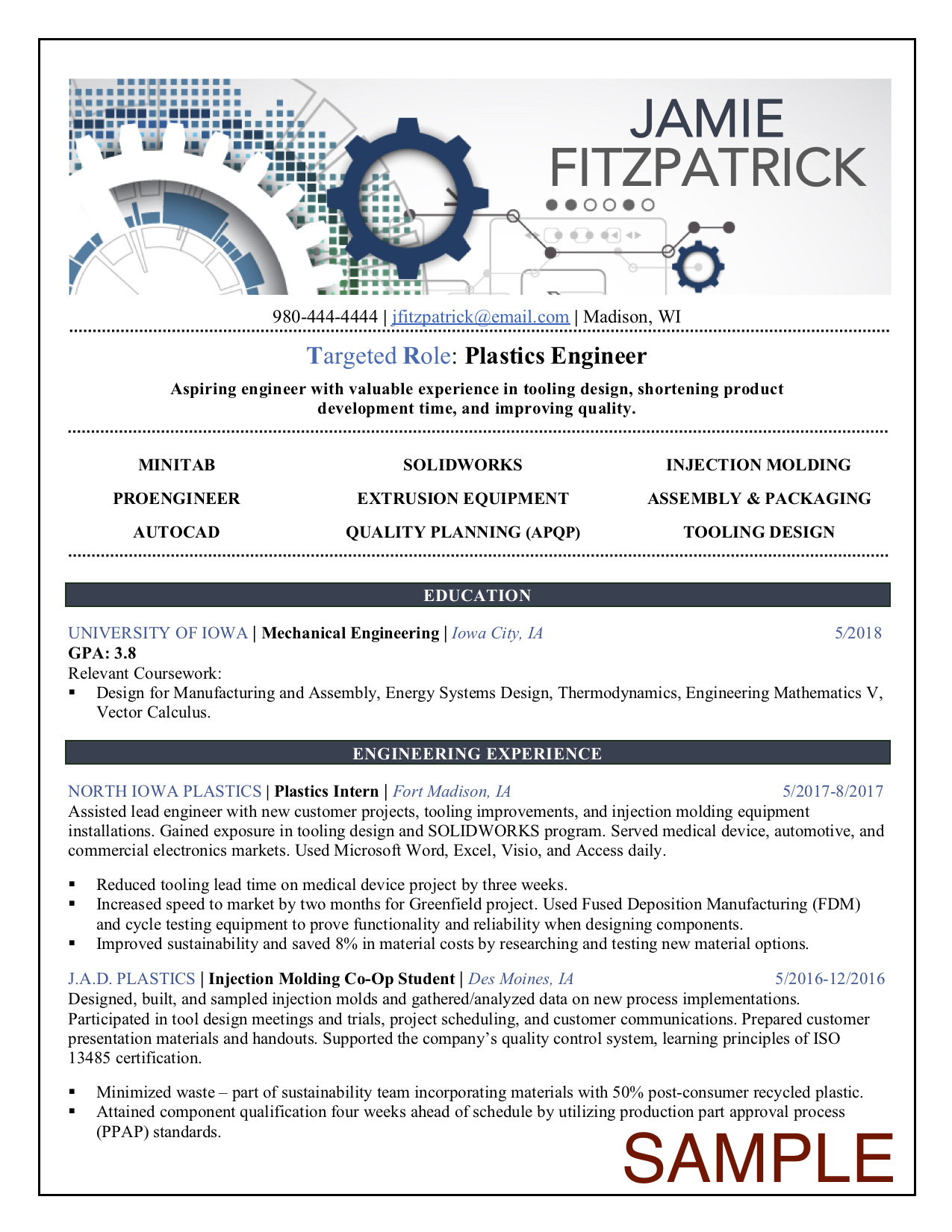New College Graduate Resume