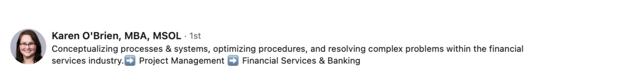 Linkedin recommendation from client about resume drafting services