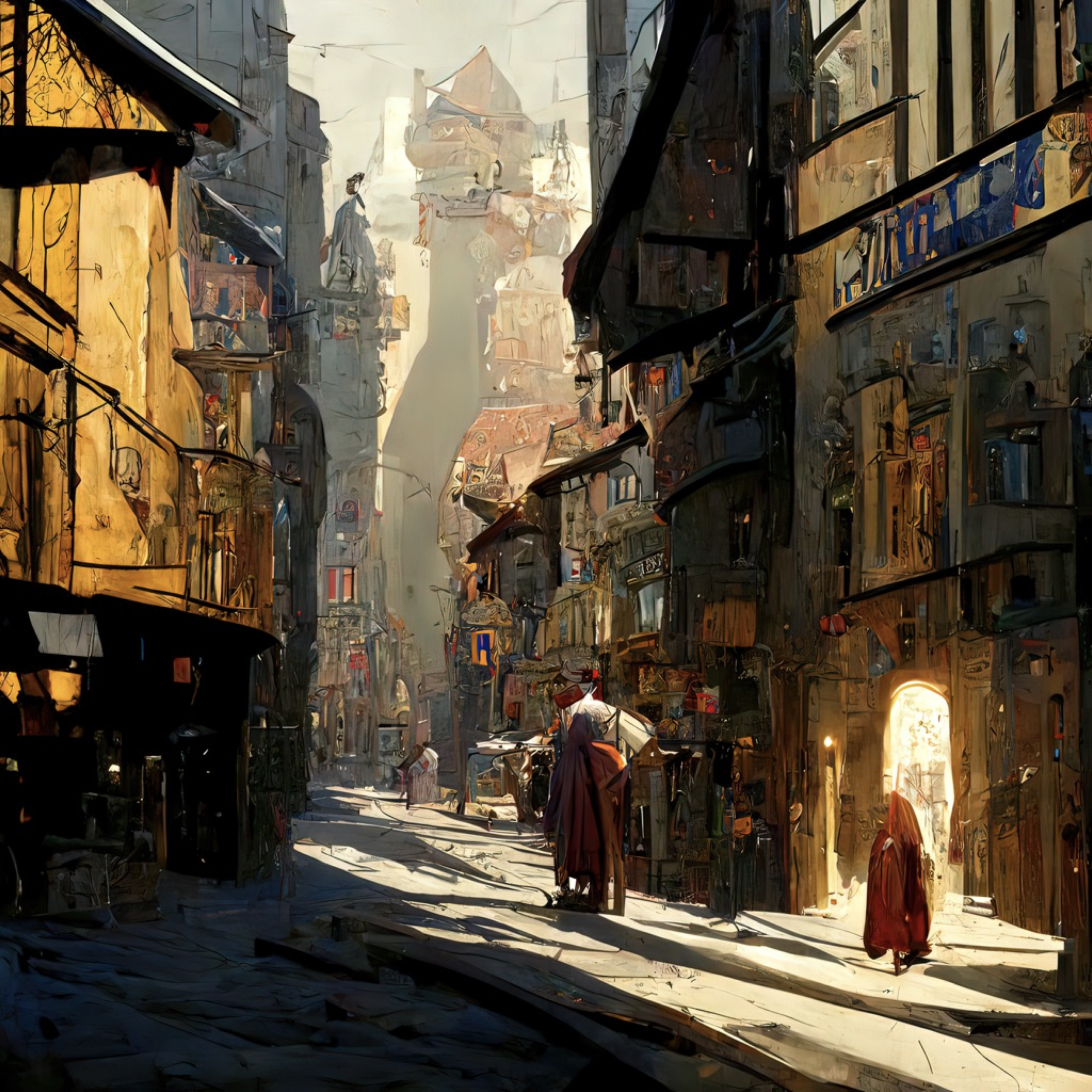 5bfc1cdf-80c8-46b4-9e72-e903bc967f72 - City street in old europe artstation, hyperdetailed, beautiful lighting, artstation by Moebius, Mike Mignolia, cory loftis, craig mullins, rutkowski, Klimt, realistic.png
