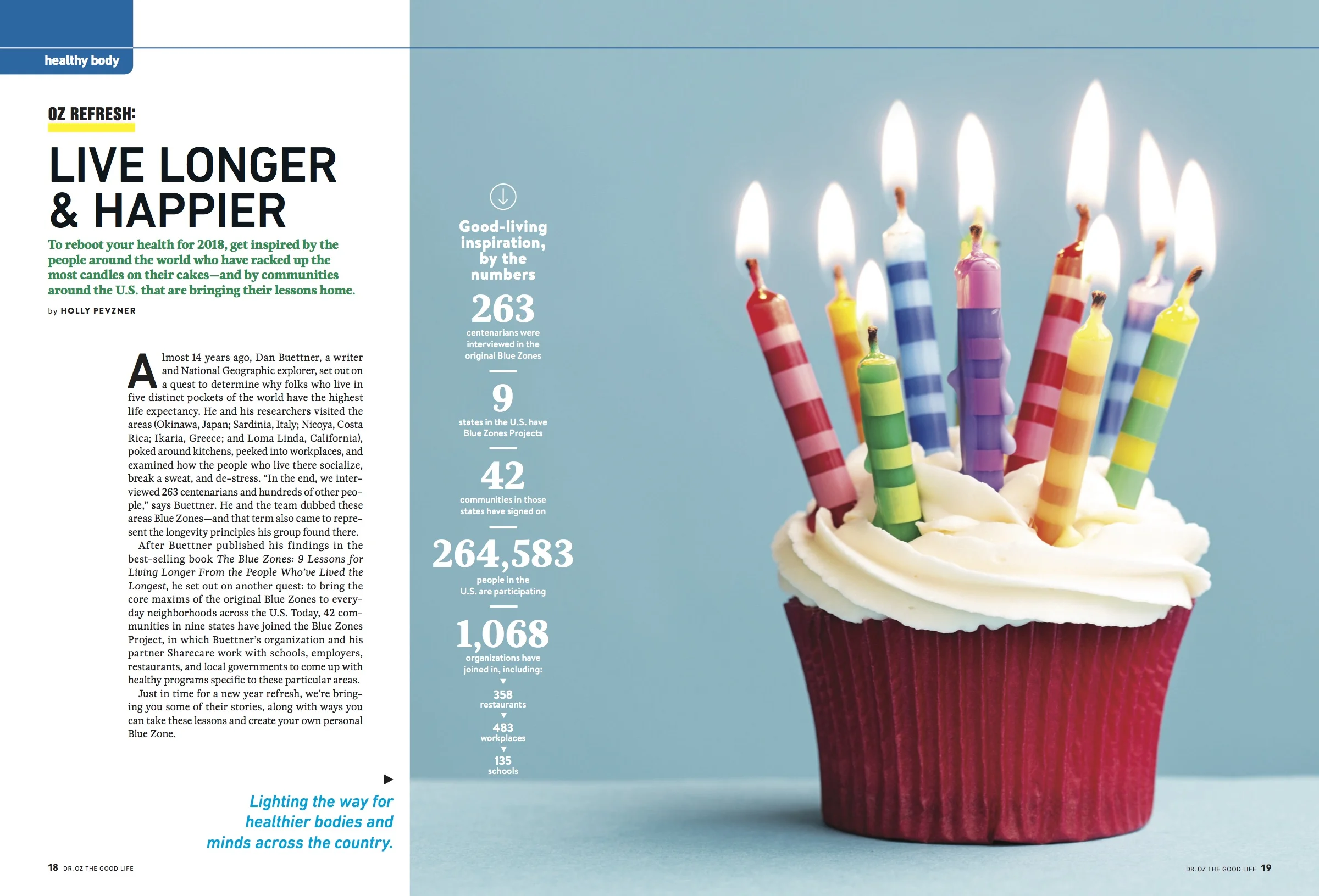 Live Longer & Happier, Dr. Oz The Good Life