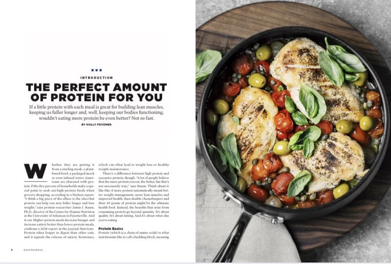   The Perfect Amount of Protein for You; EatingWell Special Edition  