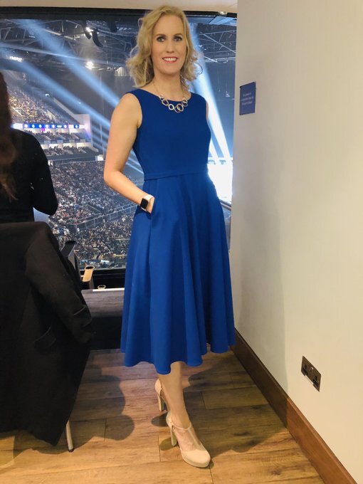 Patricia Keating, Executive Director Tech Manchester attending Michelle Obama’s ‘Becoming’ Tour with 15 other female entrepreneurs