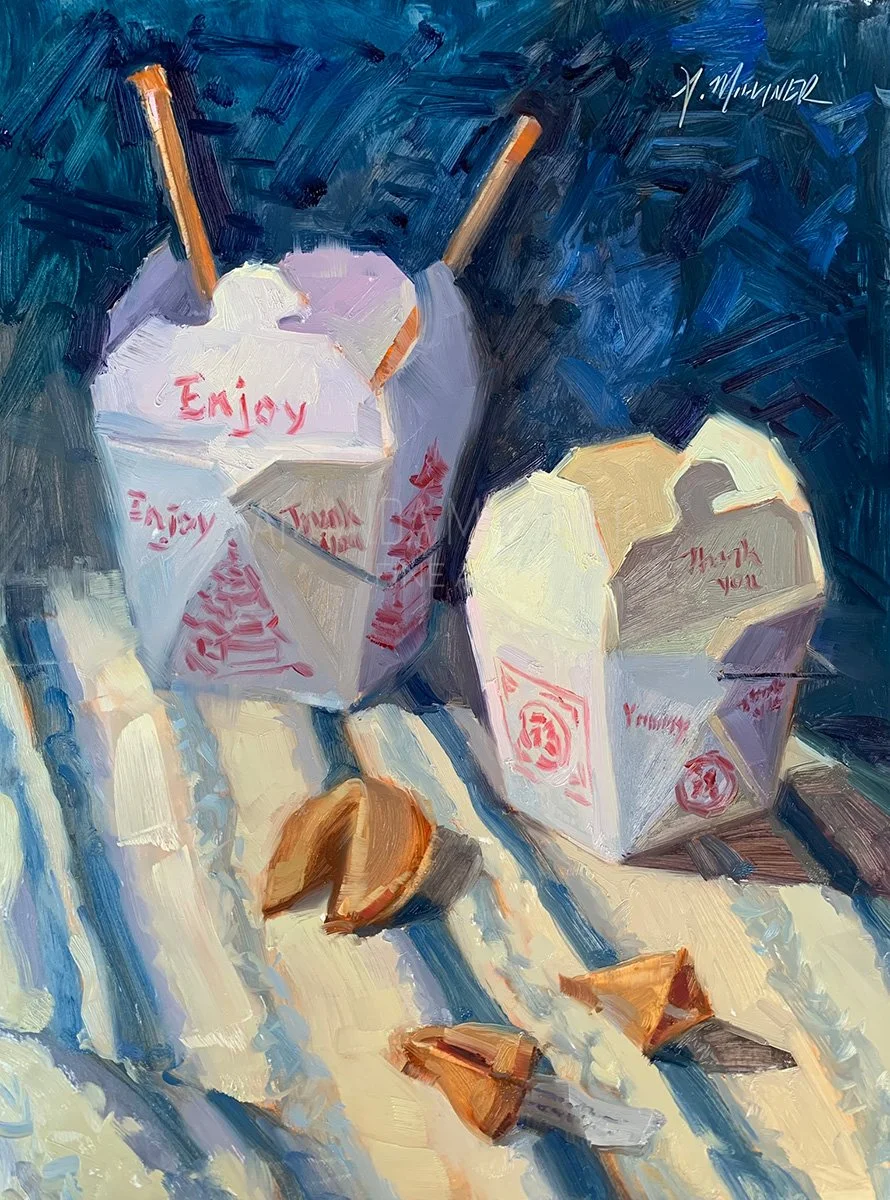 'Good Fortune', 12x16', Oil on Panel, Availble.
