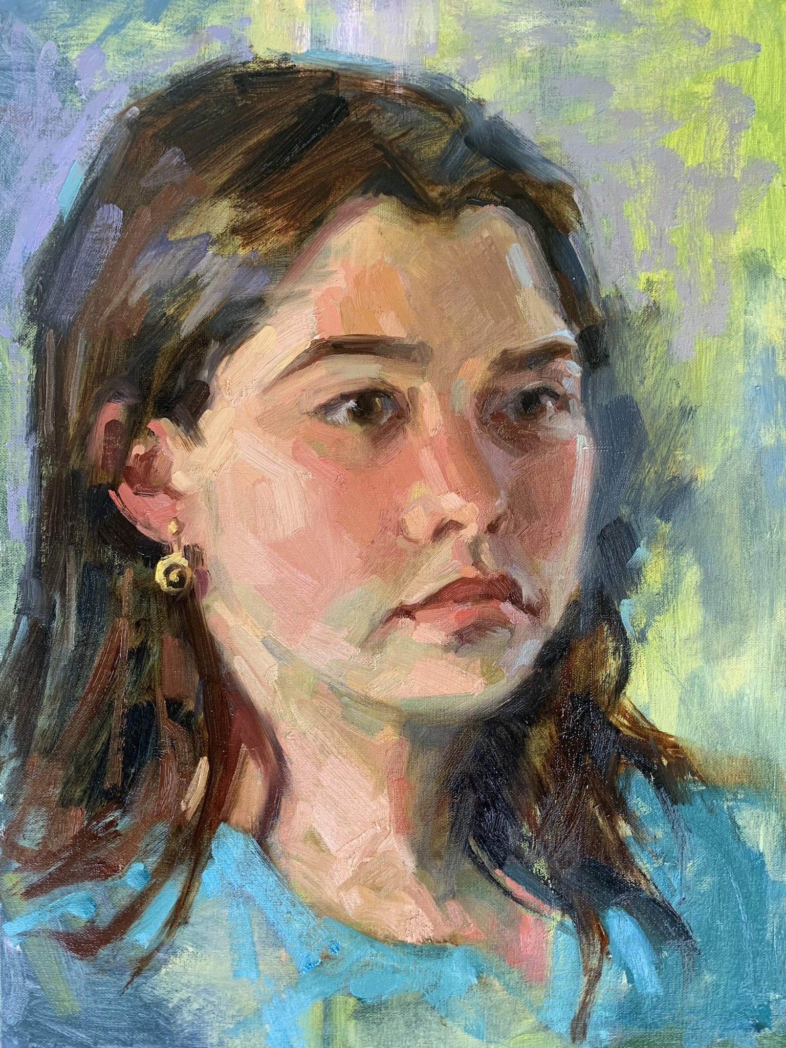 'Isla' Portrait, 2024, private collection