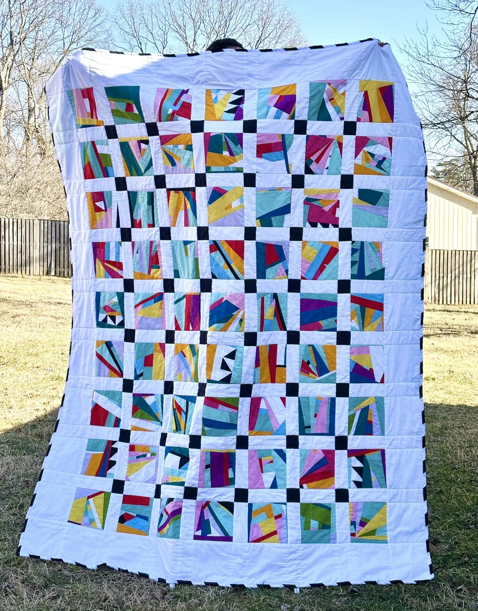 Queen sized quilt, 2024, NFS