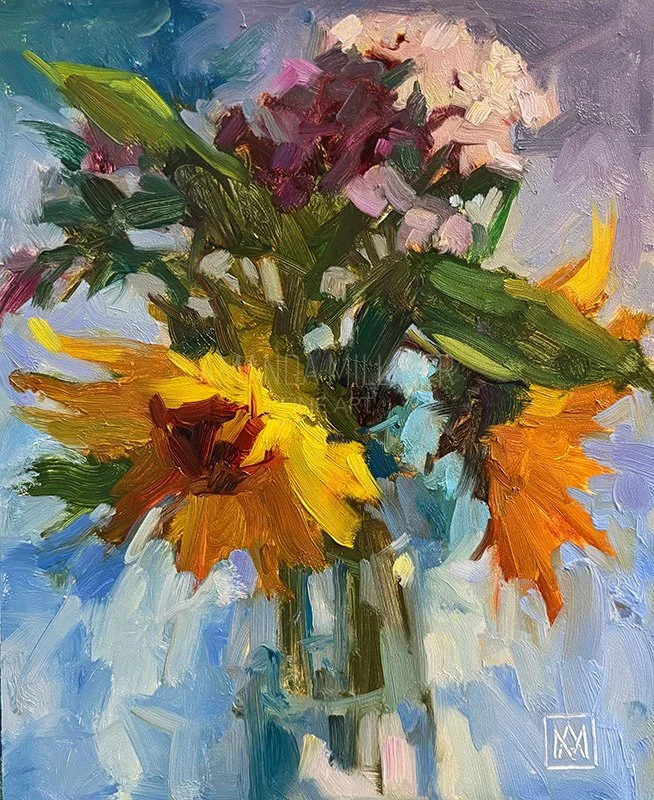 Home Grown, 8x10", oil