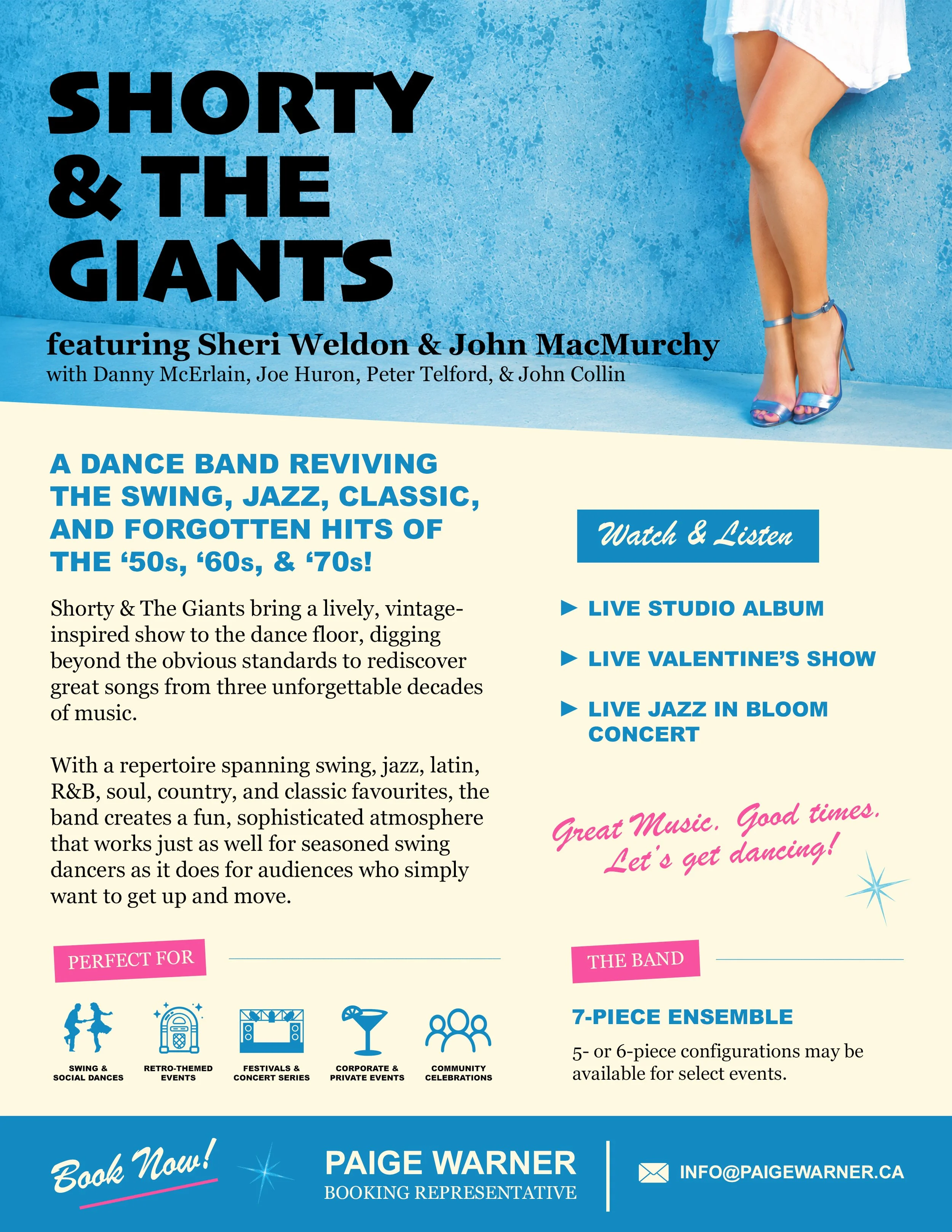 Shorty & The Giants one-sheet