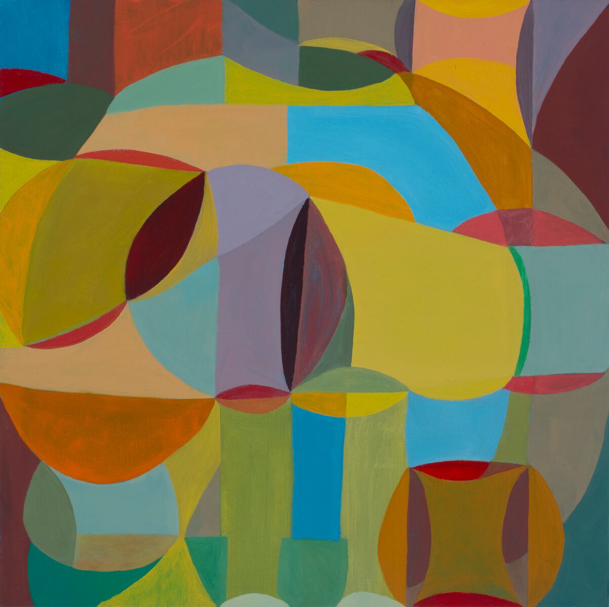 Venery, 2015, oil on panel, 12” x 12”