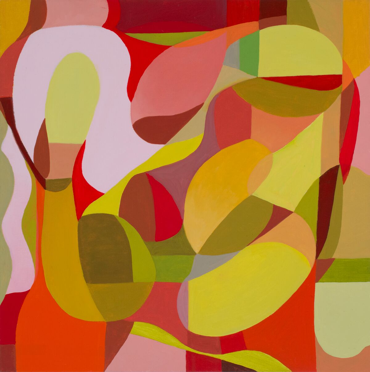 Saltation, 2015, oil on panel, 12” x 12”