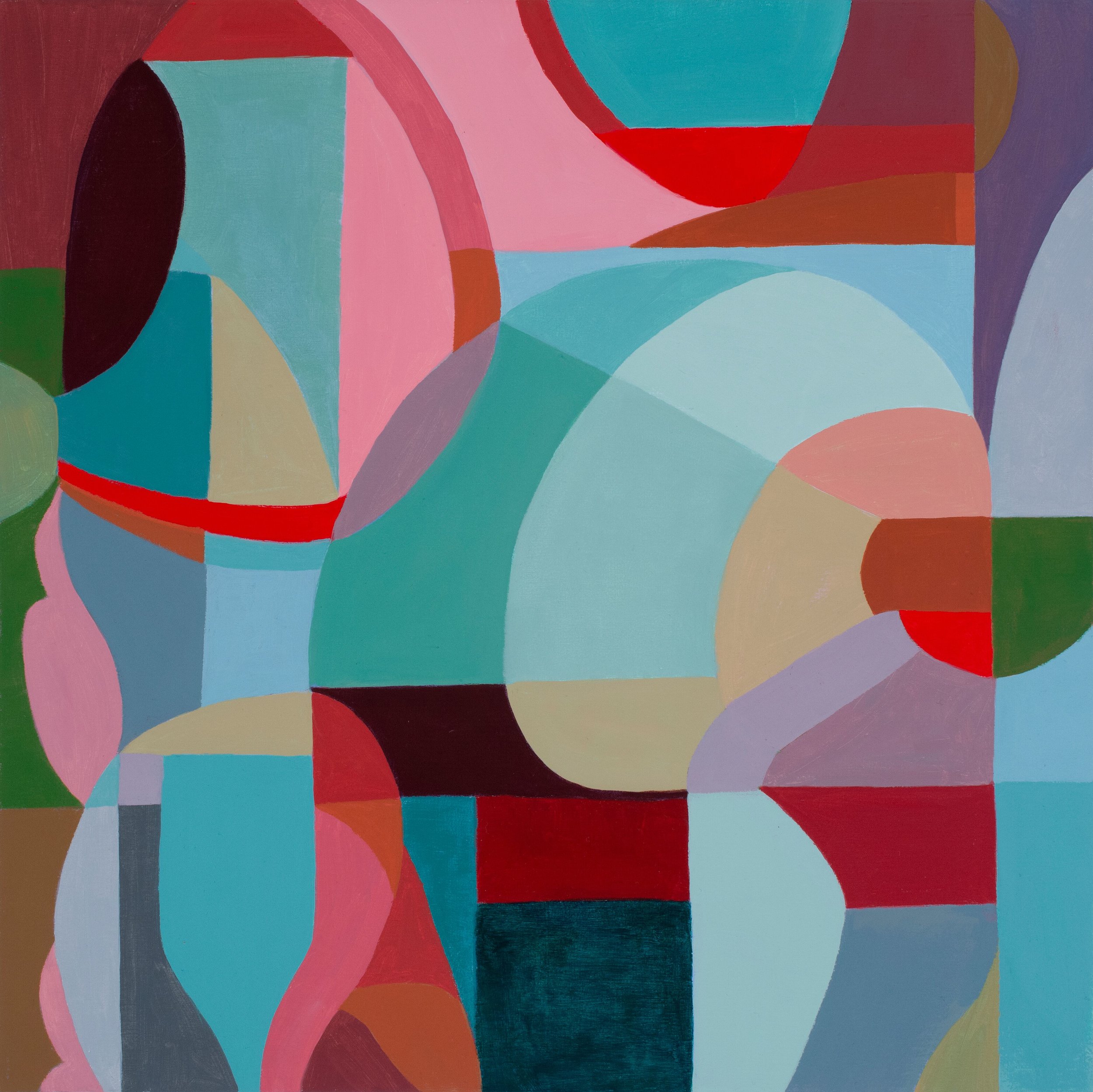 Trove, 2015, oil on panel, 12” x 12”
