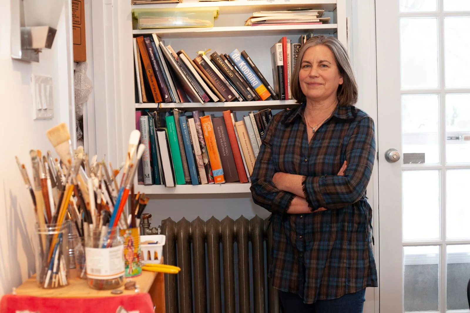 Jessica Gandolf lives in Portland, Maine with her husband, cartoonist Lincoln Peirce. They have two grown children, Elias and Dana.