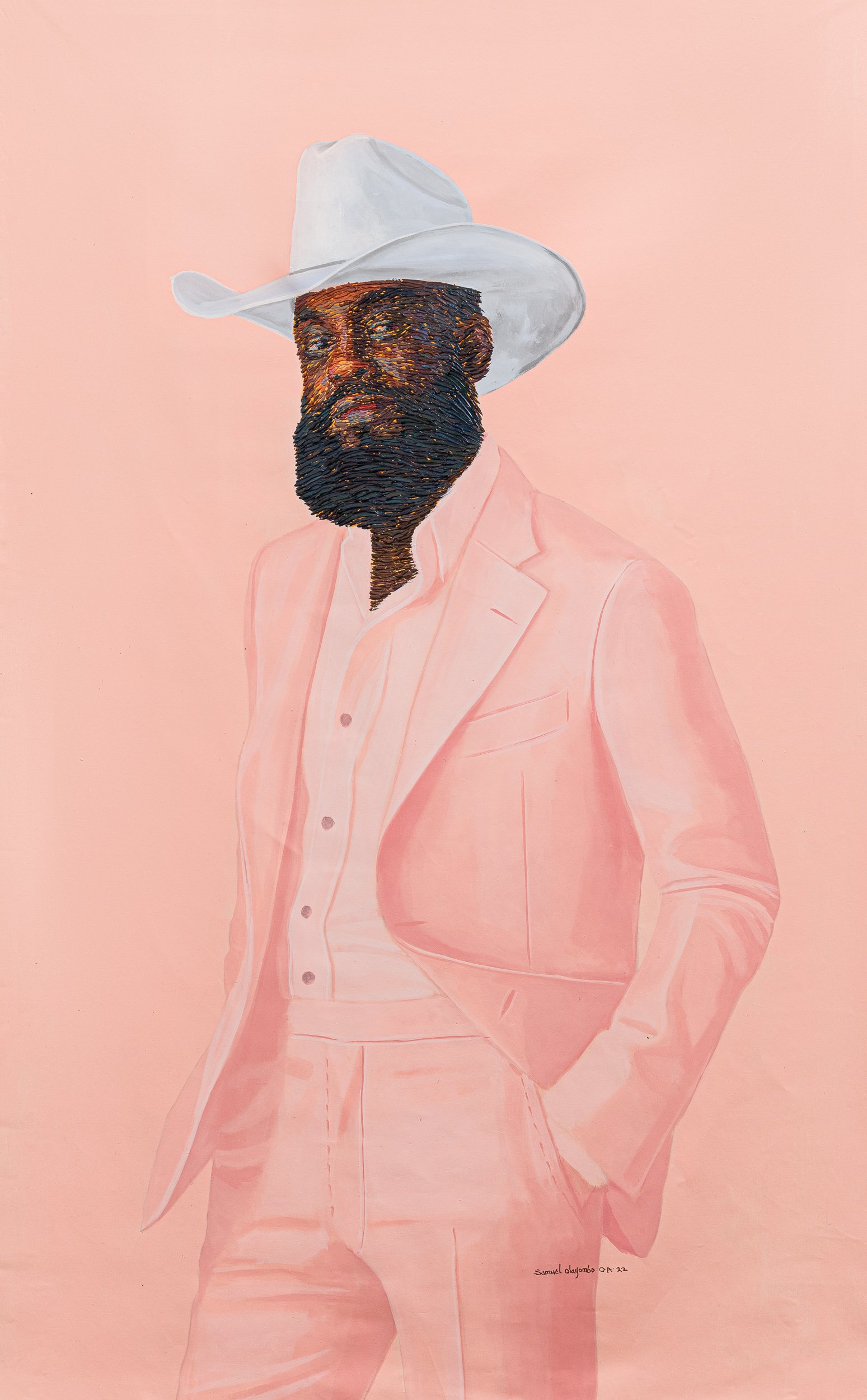 SAMUEL O Kurt Rhapsody, acrylic & oil on canvas, 200 x 120 cm, 2022. jpg.jpg