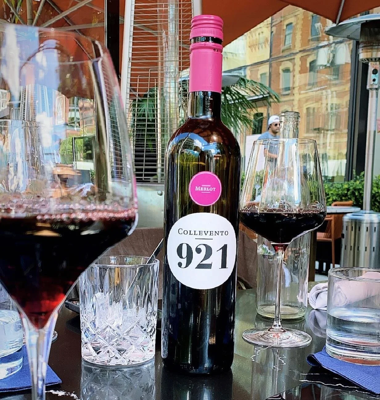 Dinner plans at @orettatoronto always include a beautiful bottle of 🍷. Tonight&rsquo;s choice? The Collevento 921.

#redwine #redredwine #torontowine #torontowines #torontopatio #torontopatios #torontorestaurants #oretta #orettatoronto #kingstreet #