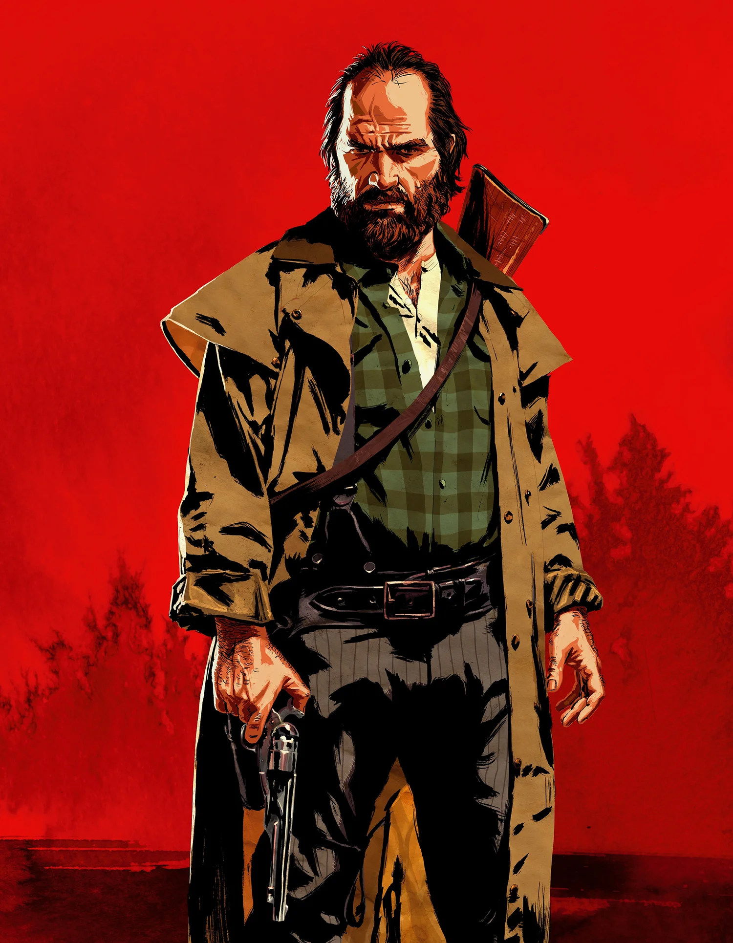 Red Dead Redemption 2 Character Art