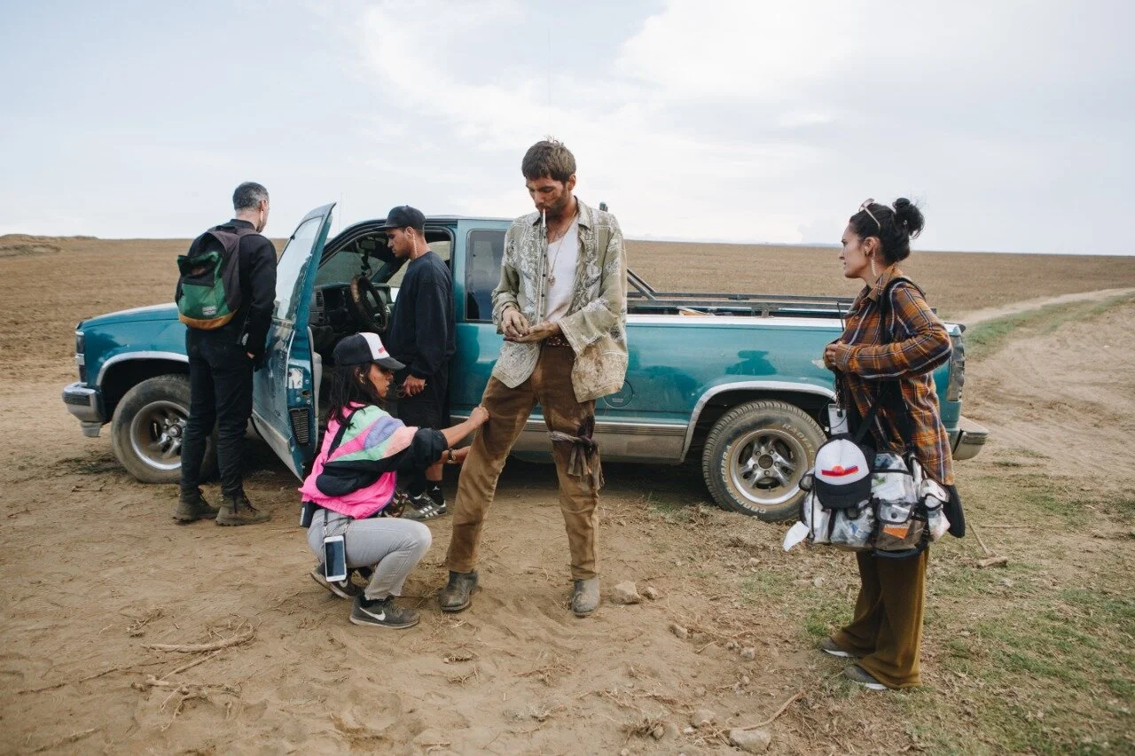 Courtesy of Karen Macias Lopez on the set of “Unstoppable” by Netflix