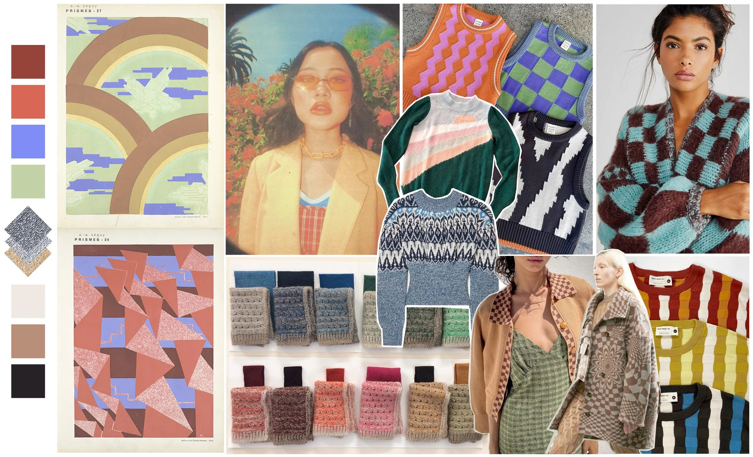 FASHION MOOD BOARD AND COLOR STORY