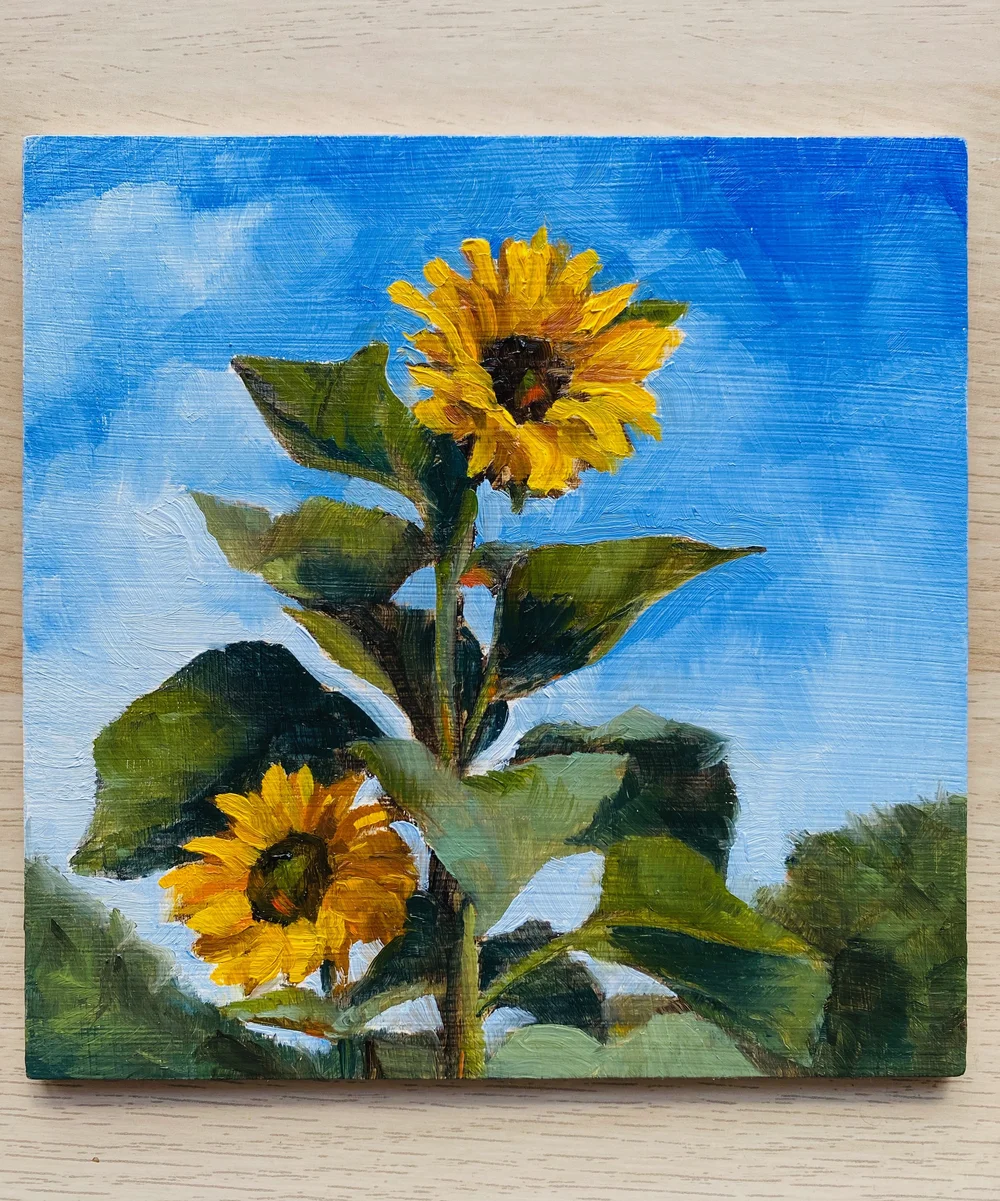 Sunflowers for Ukraine — Leslie Stroz Art