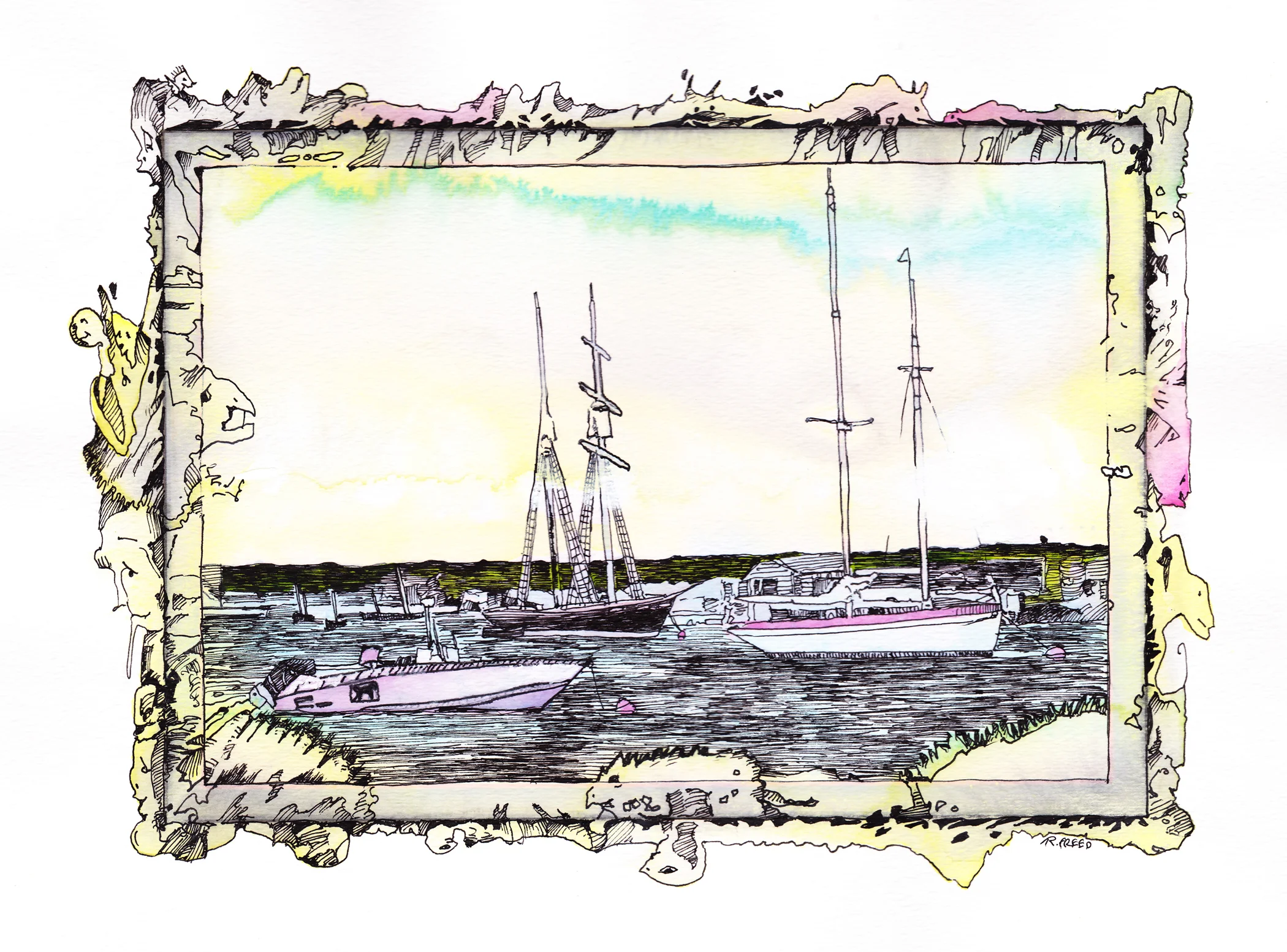 Vineyard Haven Parking Lot