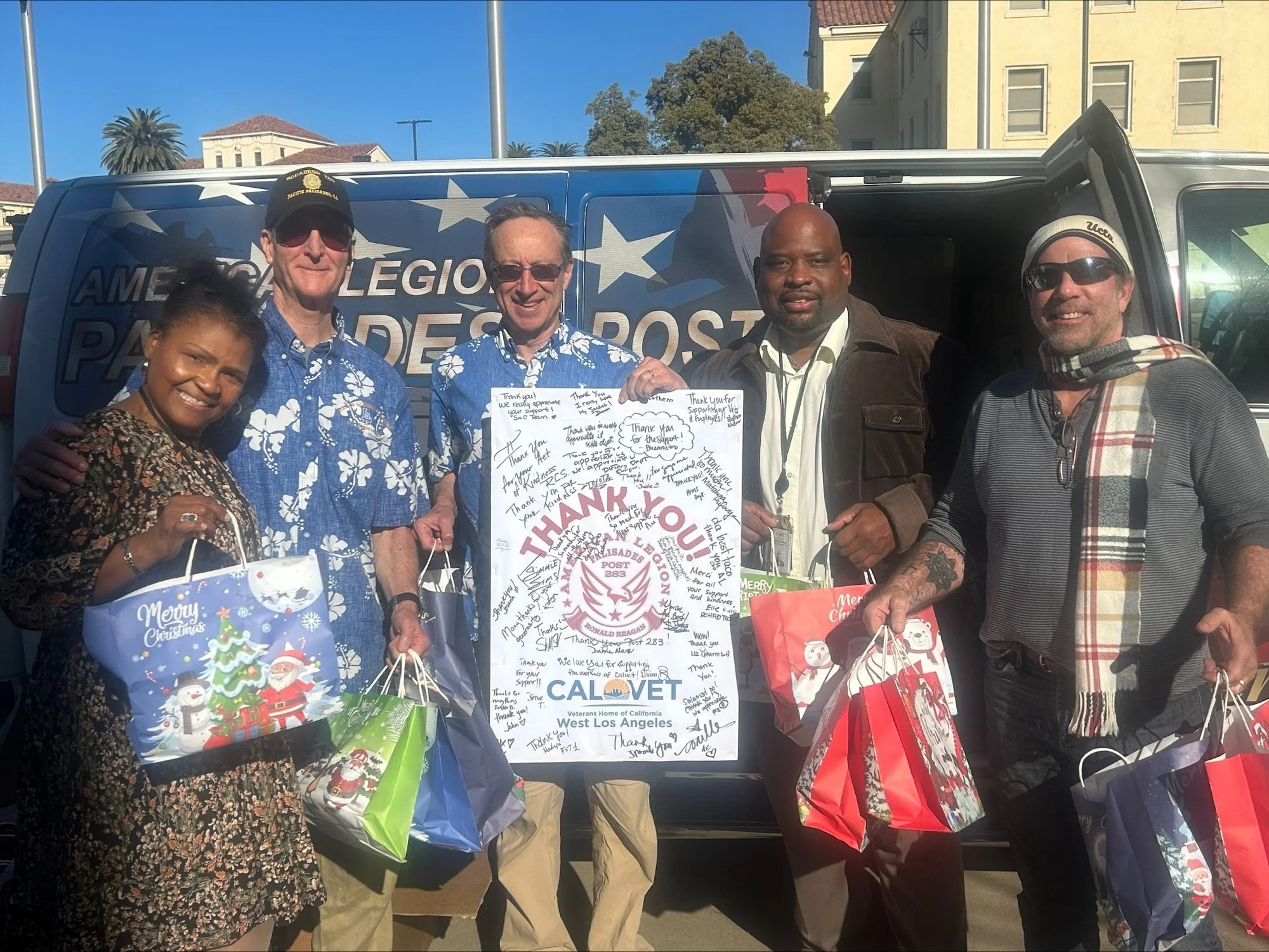 Supporting CalVet: Staff Appreciation and Holiday Gifts from SAL 283