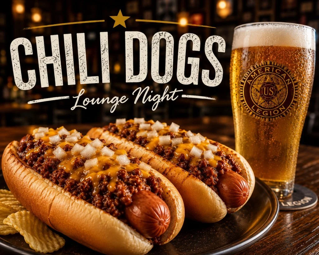 Chili Dogs and Community at July Lounge Night