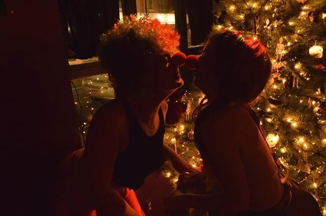 Yule better have a lit night, ya heathens. 🎄🤡👹✨
Love, Chloe &amp; Trixxie 🖤 @luxlounge666 .
.
.
.
#sadclown #christmasclown #clown #clowns #clowningaround #clownonthetown #clownsofinstagram #crazyclown #bigshoestofill #scaryclown #clownlife #clow