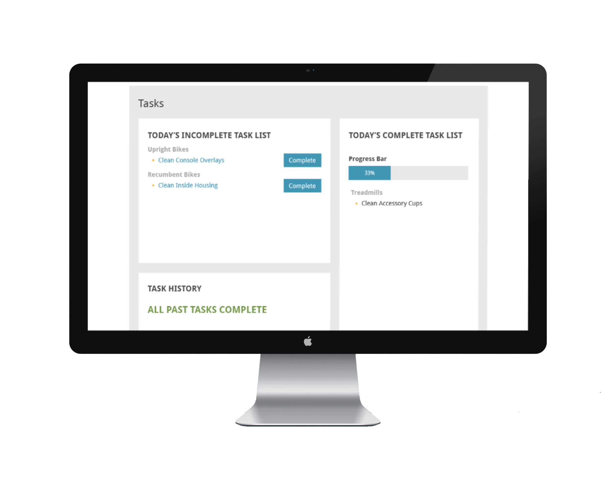 Staff Member View of Daily Tasks