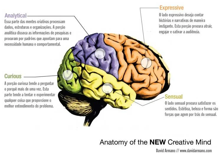 A anatomia da nova mente criativa