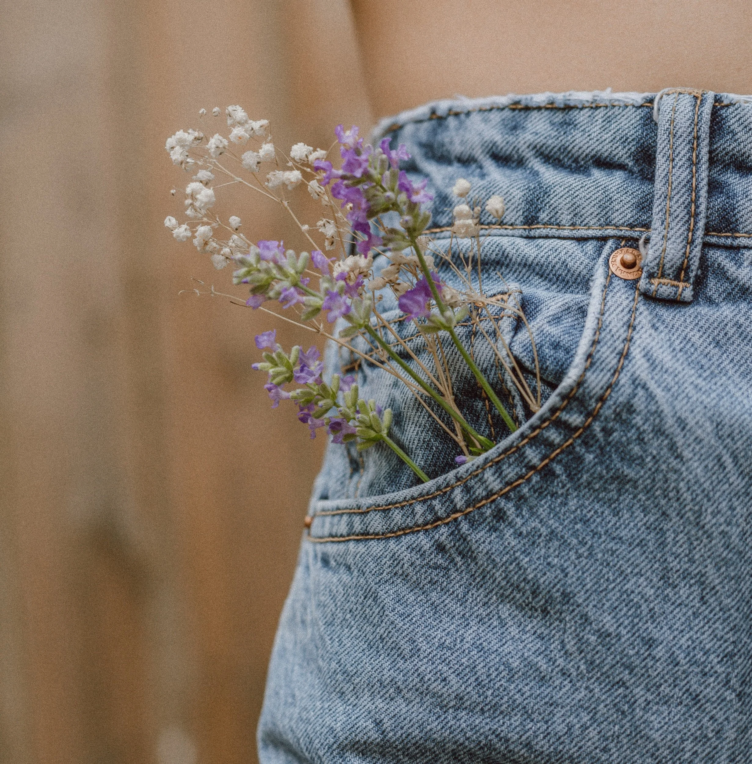 El agua &amp; los jeans