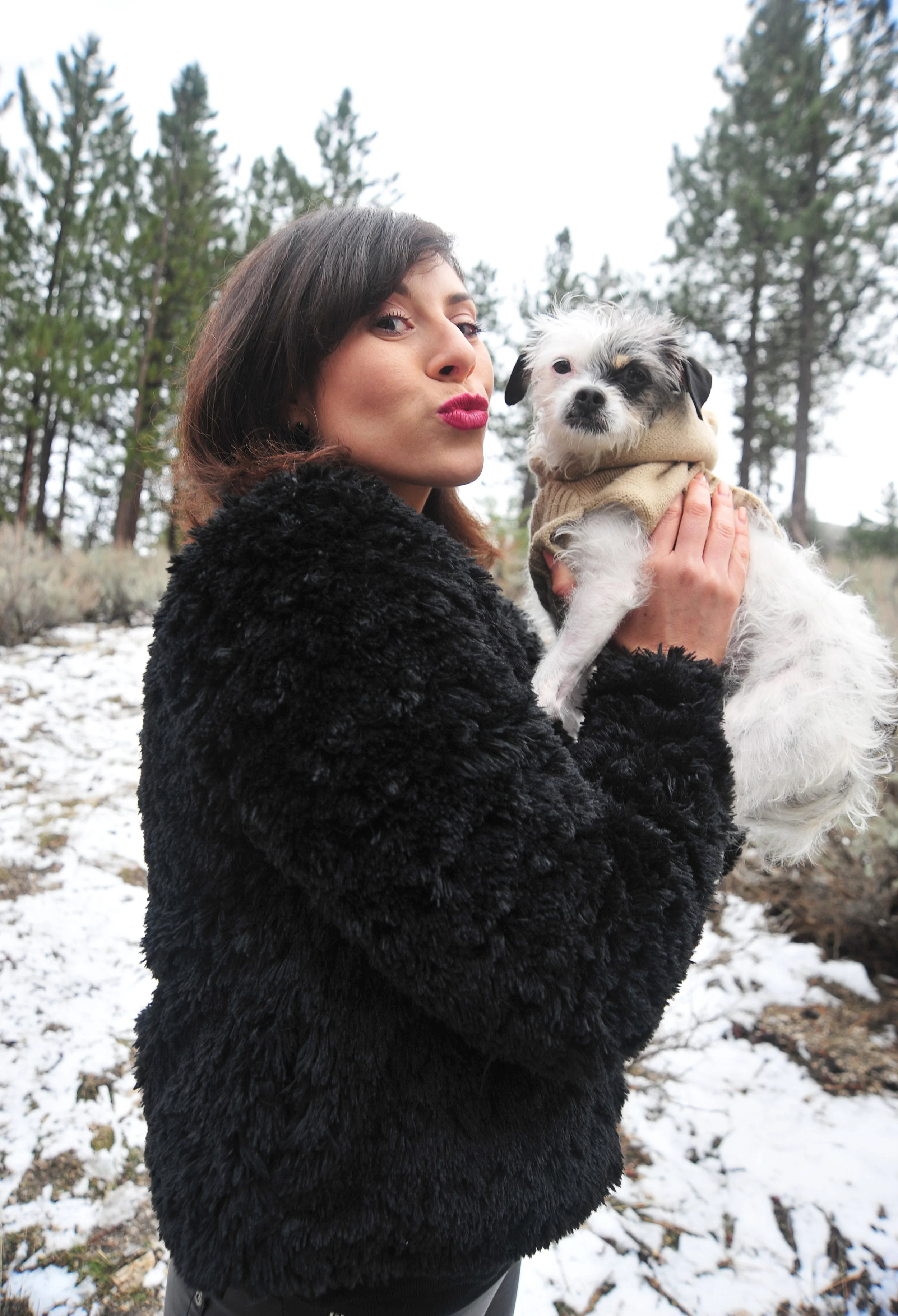 Tania Possick & Naomi Campbell Supermodel Dog