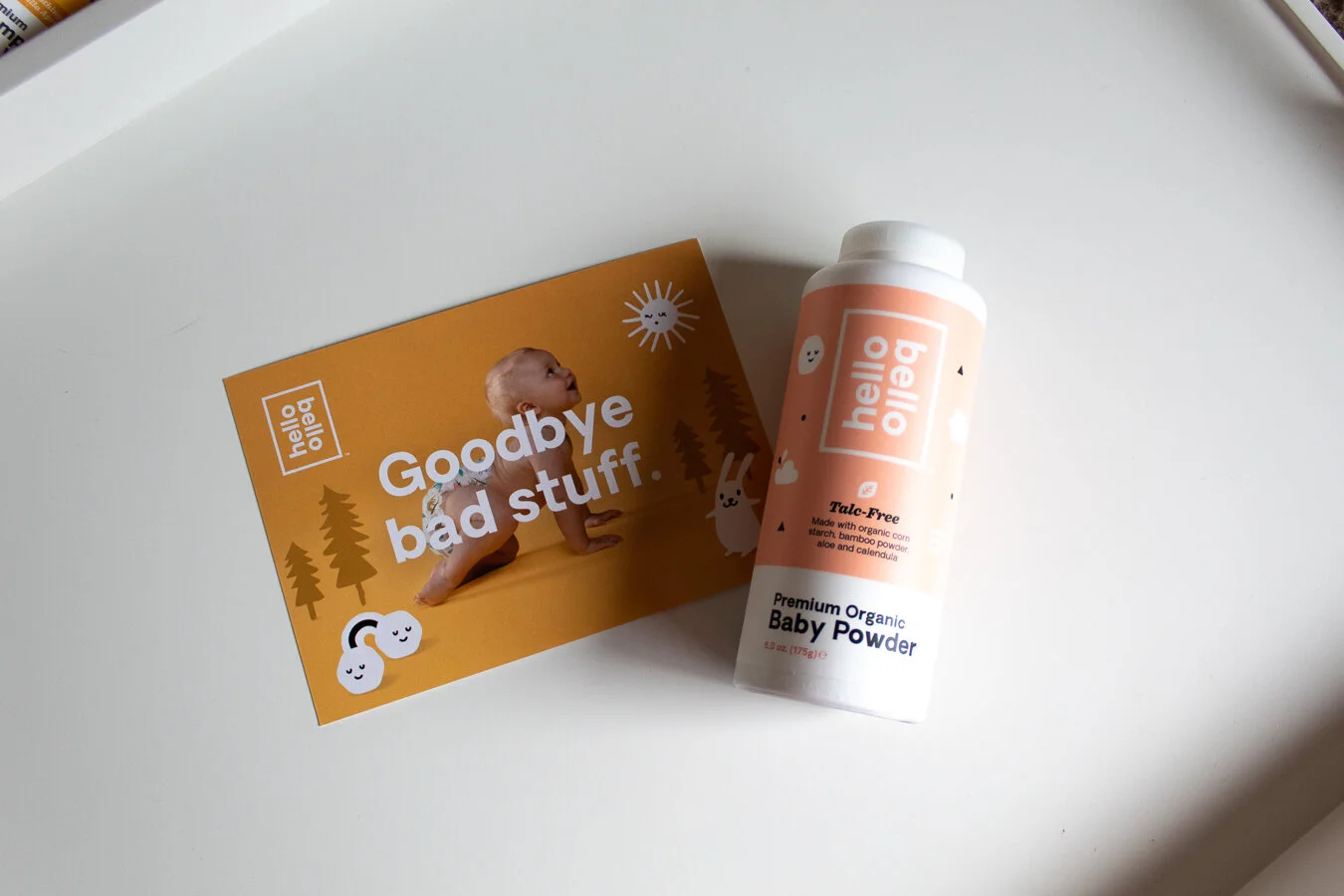 hello bello organic baby powder