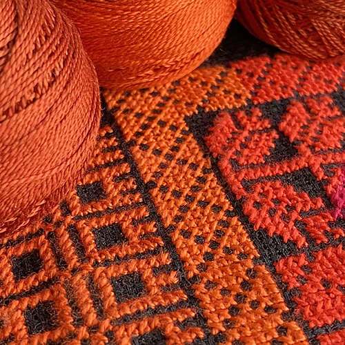 Beginner Classes: Intro to Palestinian Embroidery, Coffee Bean Motif (Yaffa)