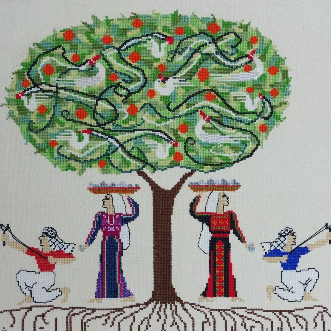 First Intifada Tapestry begins