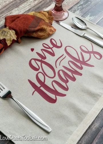Give Thanks Placemat