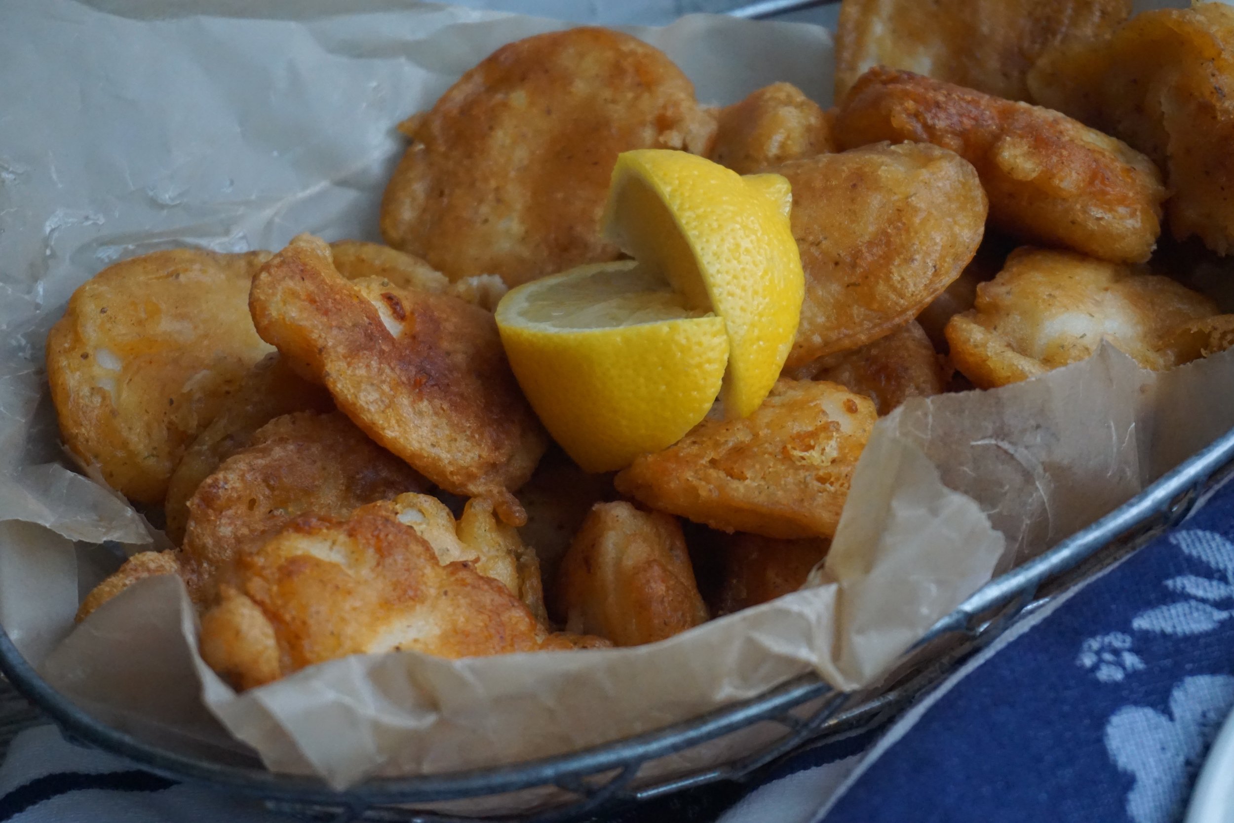 Old Bay Fish Bites - Dish It Girl Recipe Box