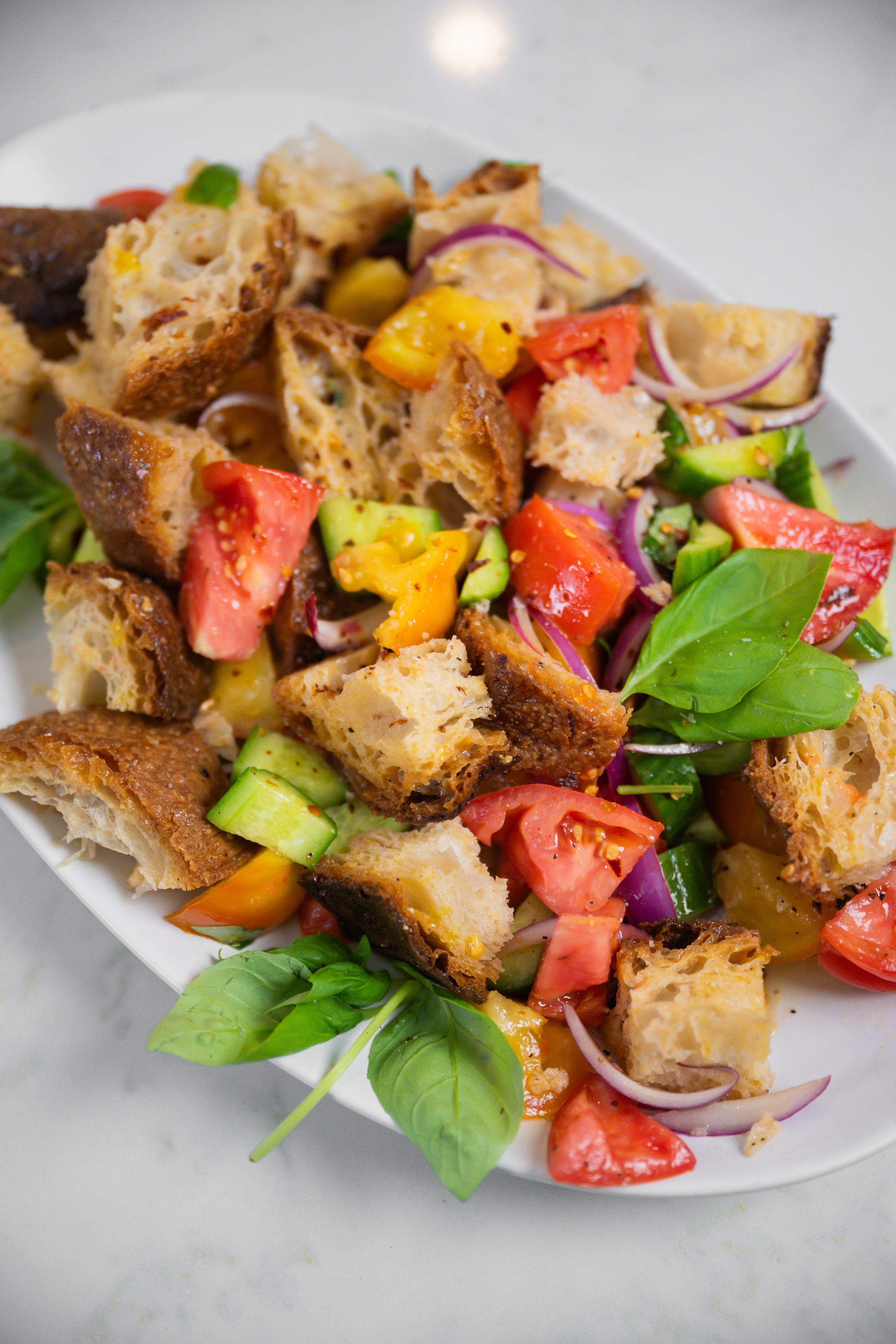 The Perfect Pazanella Salad