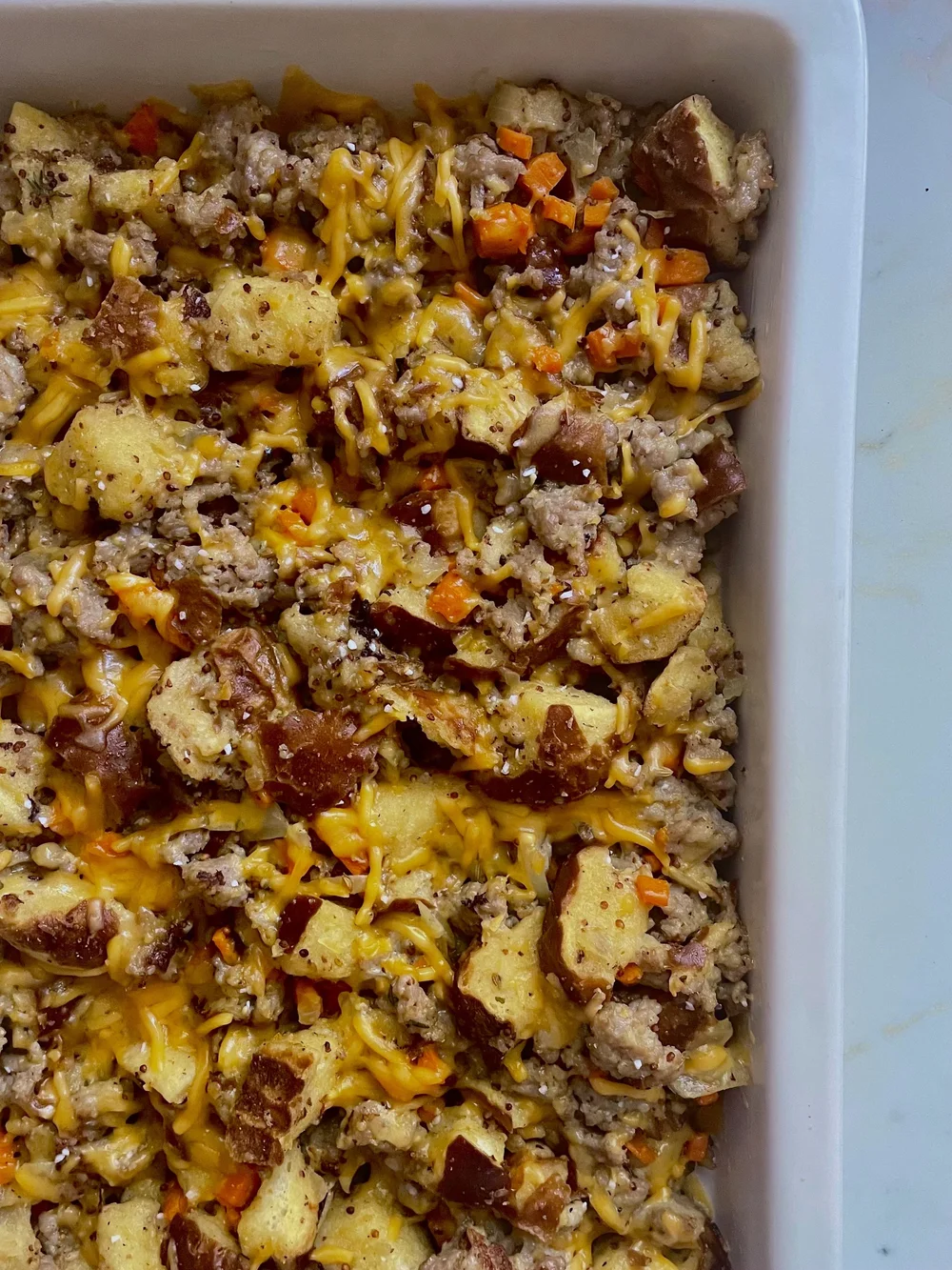 Pretzel Bread and Sausage Stuffing Dish It Girl Recipe Box