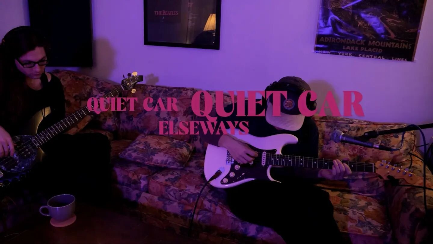 &quot;Elseways&quot; by Quiet Car (@quietcar_) live at Bear Camp Records OUT NOW! 

Shot and edited by @shore_lights 

Link in bio 🛩🐻